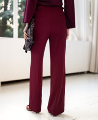 Supple pants LA JOELLE Wine