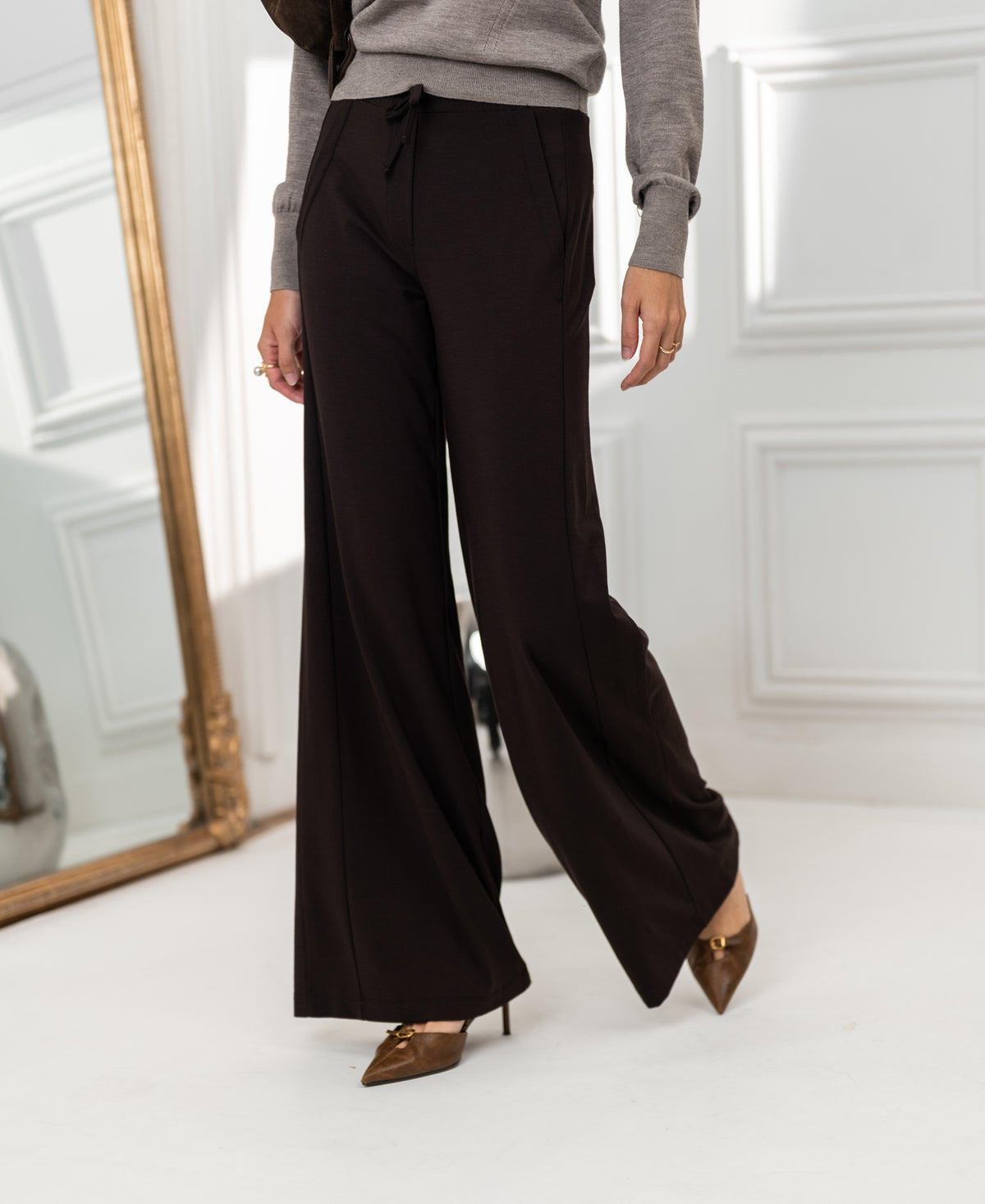 Travel pantalon LA JULIA Pure Choco