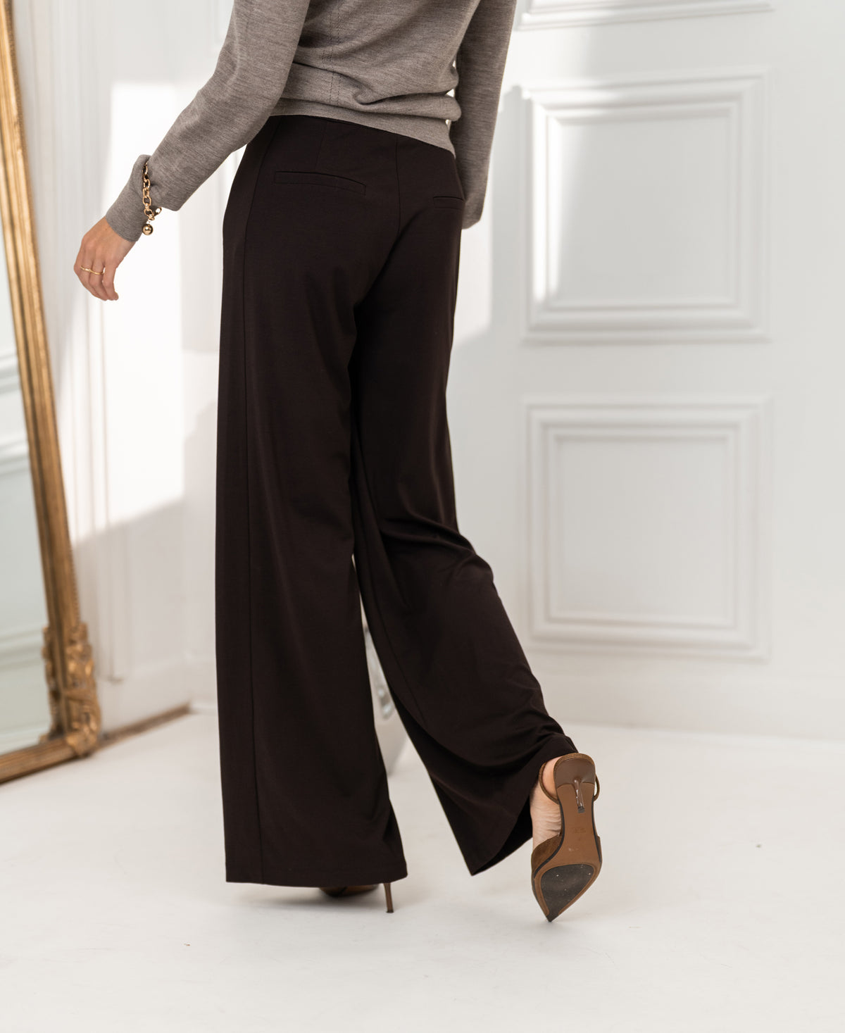 Travel pantalon LA JULIA Pure Choco
