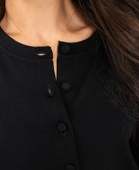 Merino vestje LA JULIETTE Zwart