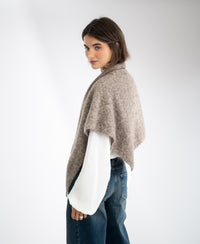 Soft Mohair Scarf LA LILOU Sand