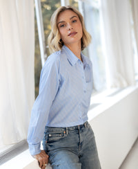 Striped Blouse LA LOIRE Light Blue/White/Navy