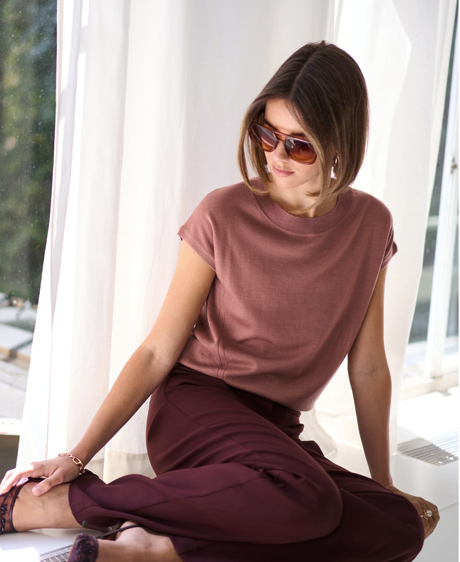 Merinotop LE LOUIS Dusty Pink