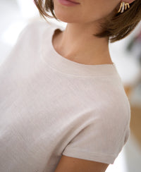 Merino-Shirt LE LOUIS Beige