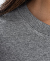 Weiches T-Shirt LA MARIE Grau melange