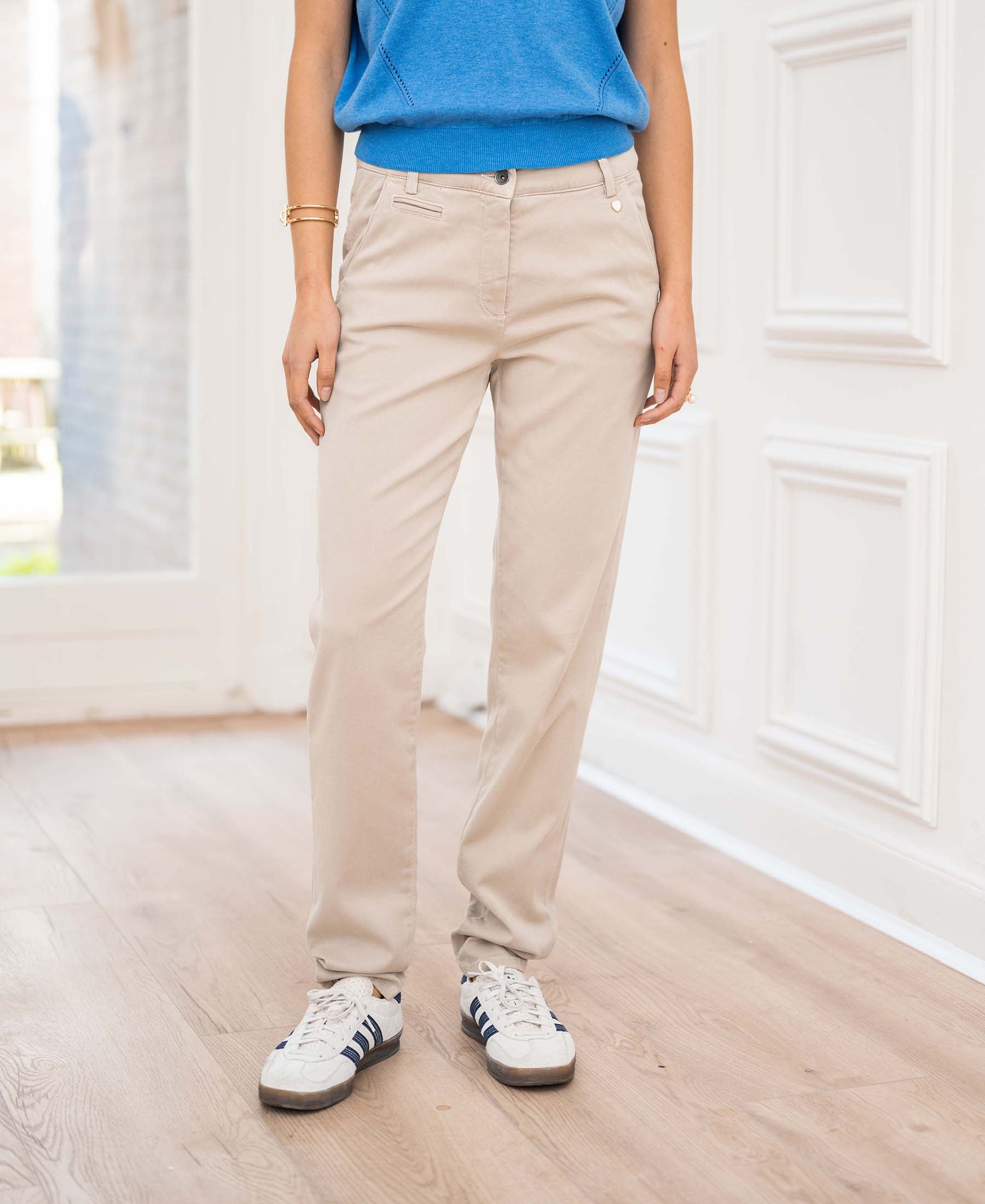 Stretch Chinobroek LA RENEE Kitt
