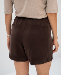 Cupro Shorts LA MIGNON Kakao