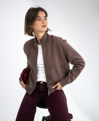 Merino bomber jacket LA MILA Innuendo