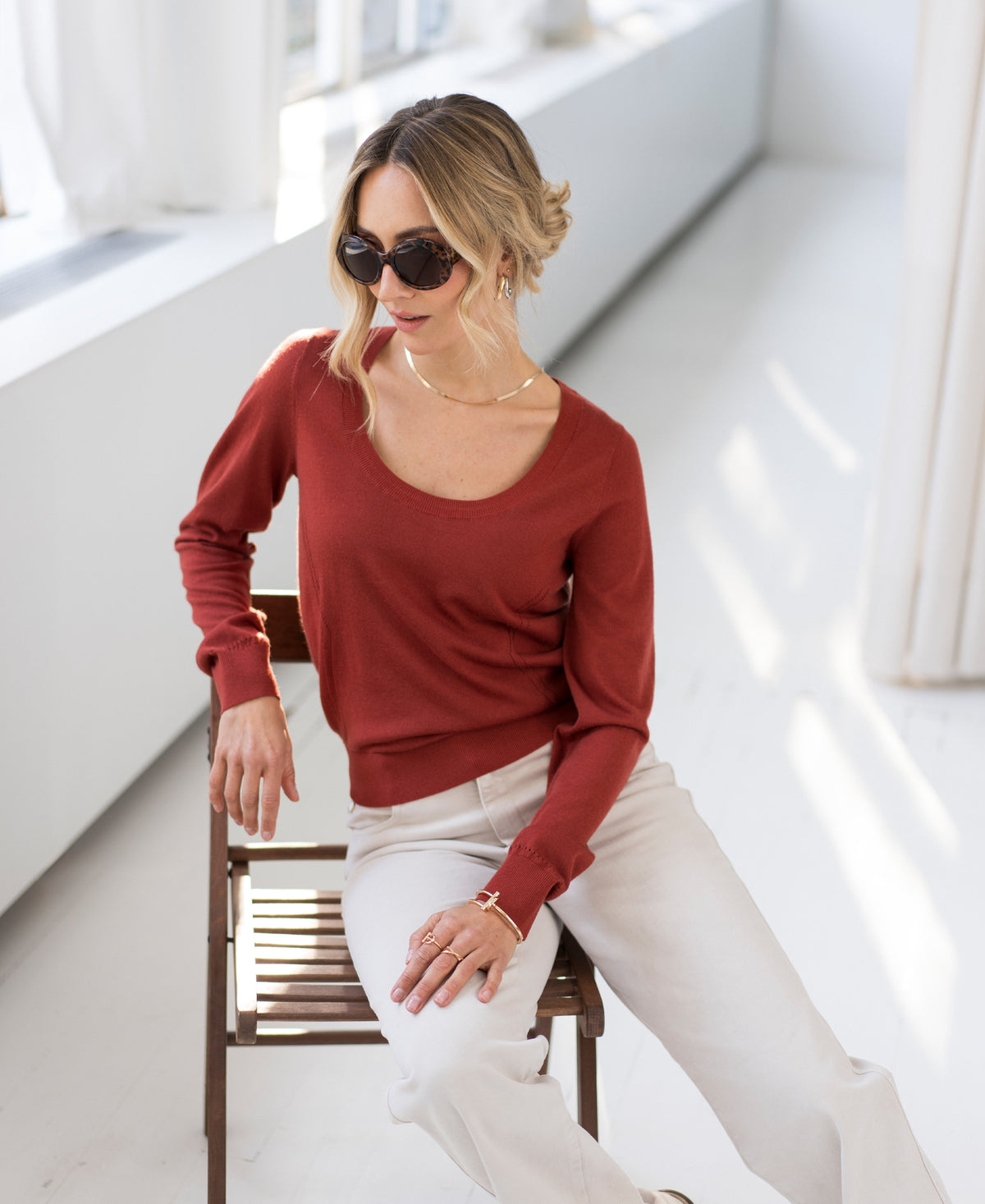 Tankaneo Trui voor dames, met kleurvlakken, lange mouwen, ronde hals, gebreid, gestreept, slimfit, gebreide top, kaki, L Tankaneo Trui voor dames, met kleurvlakken, lange mouwen, ronde hals, gebreid, gestreept, slimfit, gebreide top, kaki, L