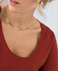 Trui met lage ronde hals LA NAOMI Rosewood