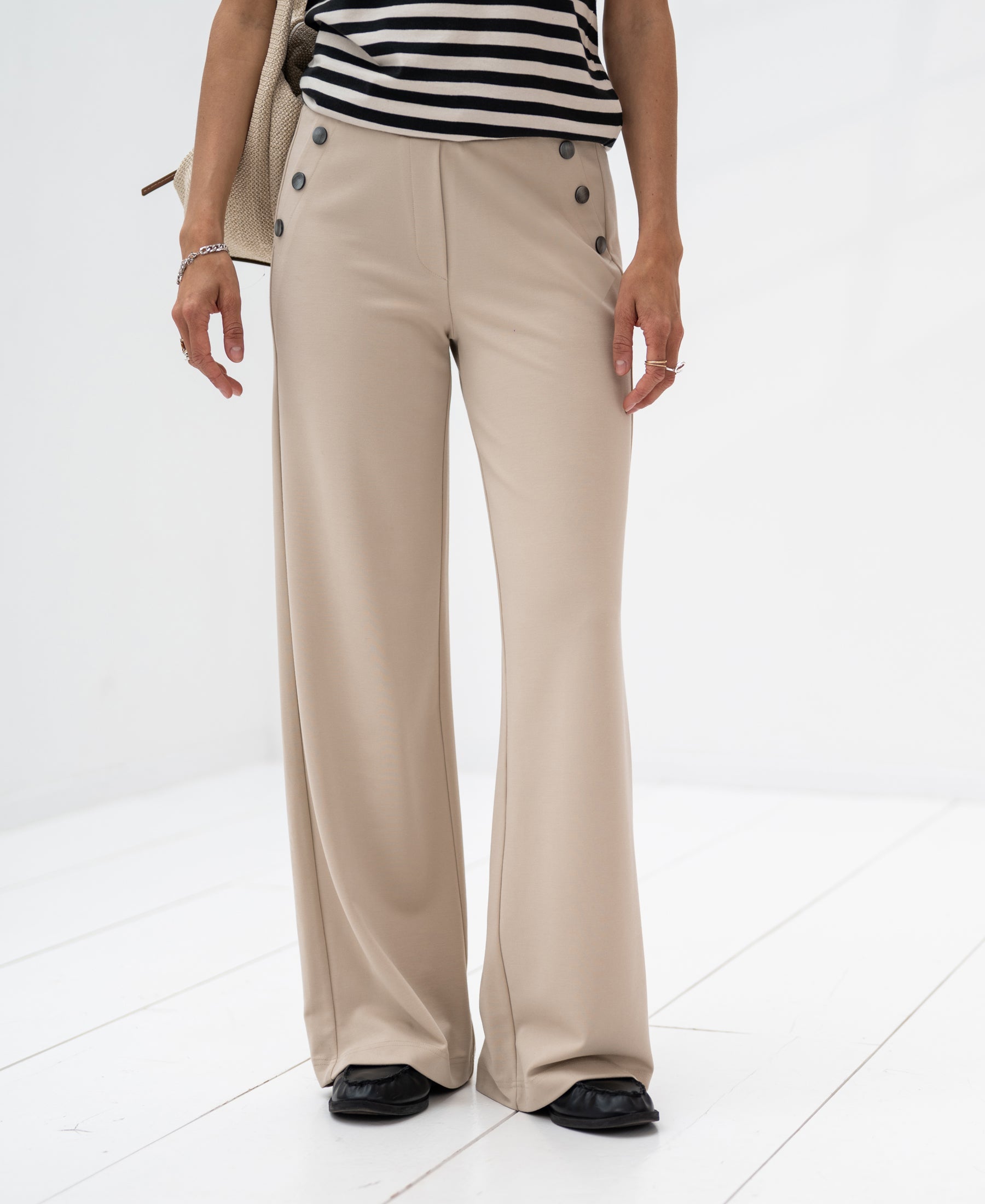 Travel trousers LA NOAN Sand
