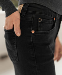 Wide leg jeans LES DEUX Black Denim