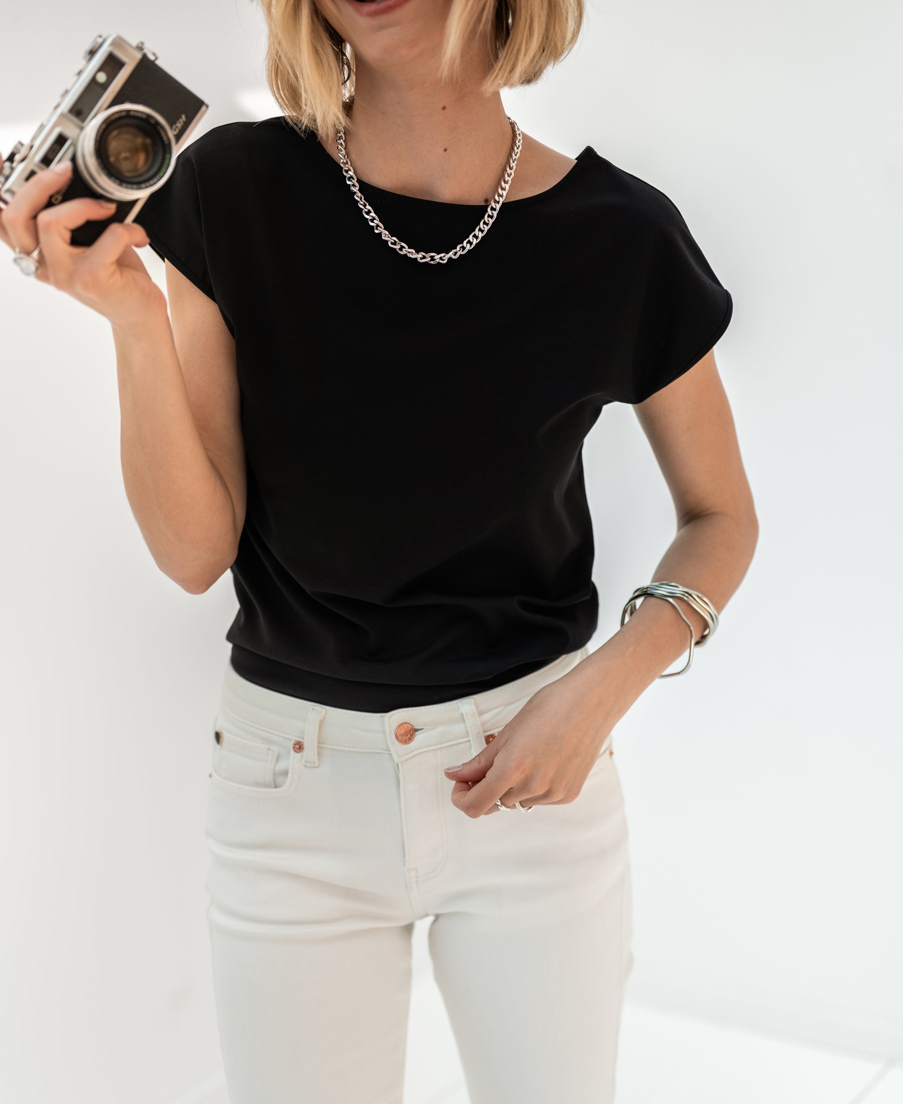 Two-way traveltop LE CALIN Zwart
