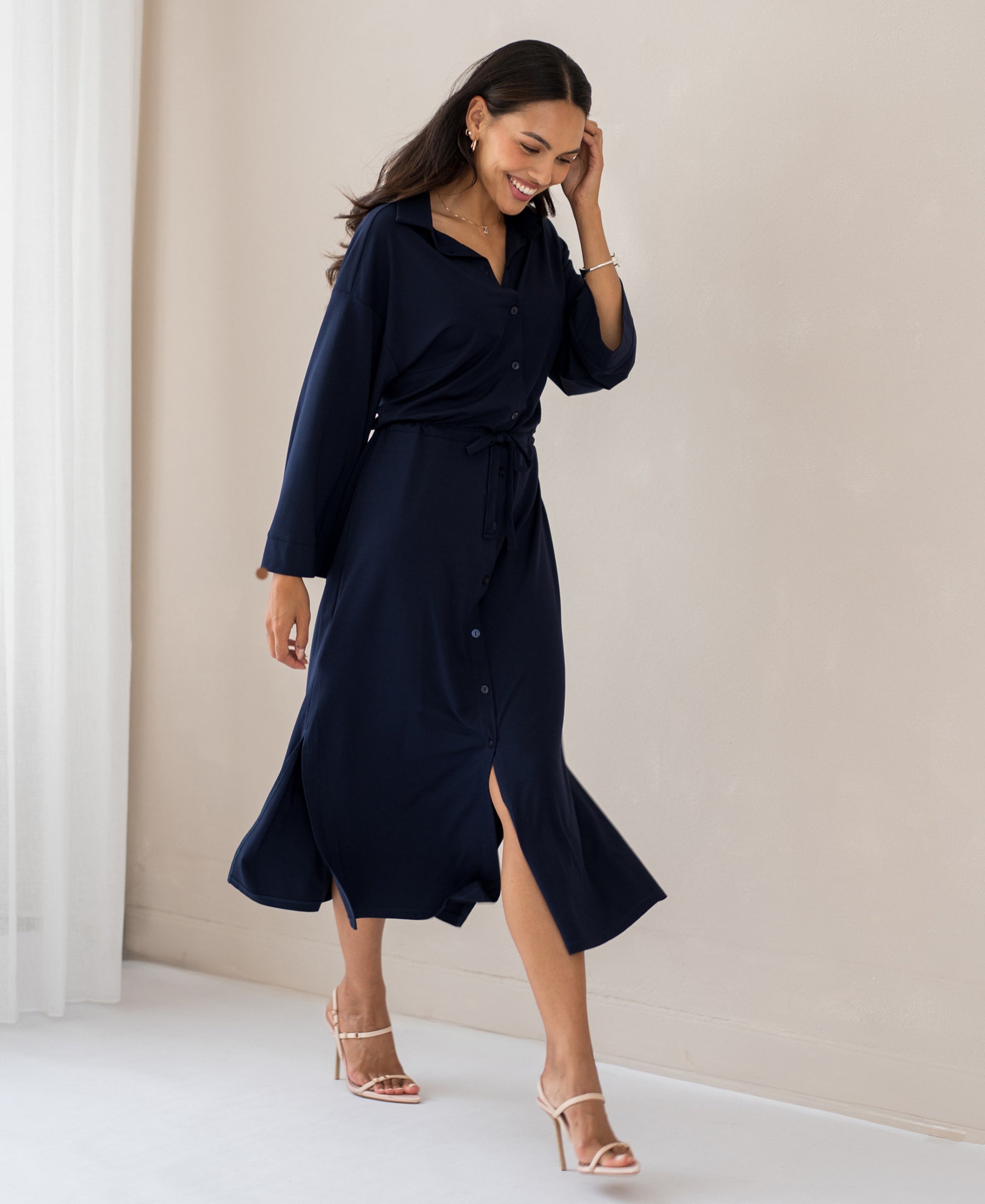 Piercingkleid LE RAPHAEL Dunkelblau