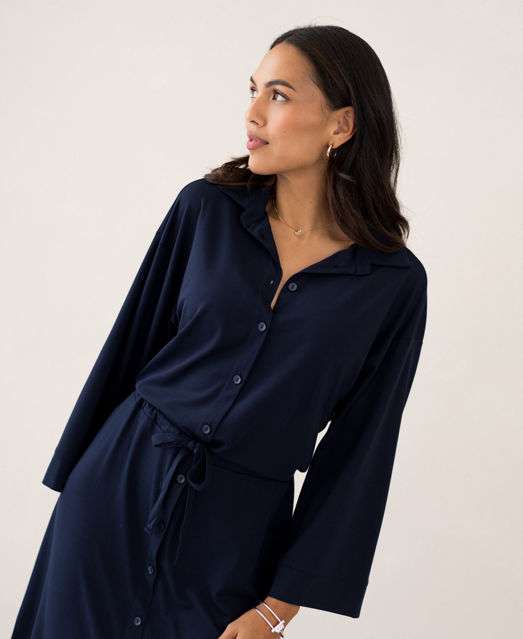 Piercingkleid LE RAPHAEL Dunkelblau