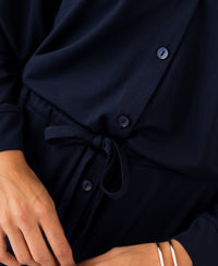 Piercingkleid LE RAPHAEL Dunkelblau