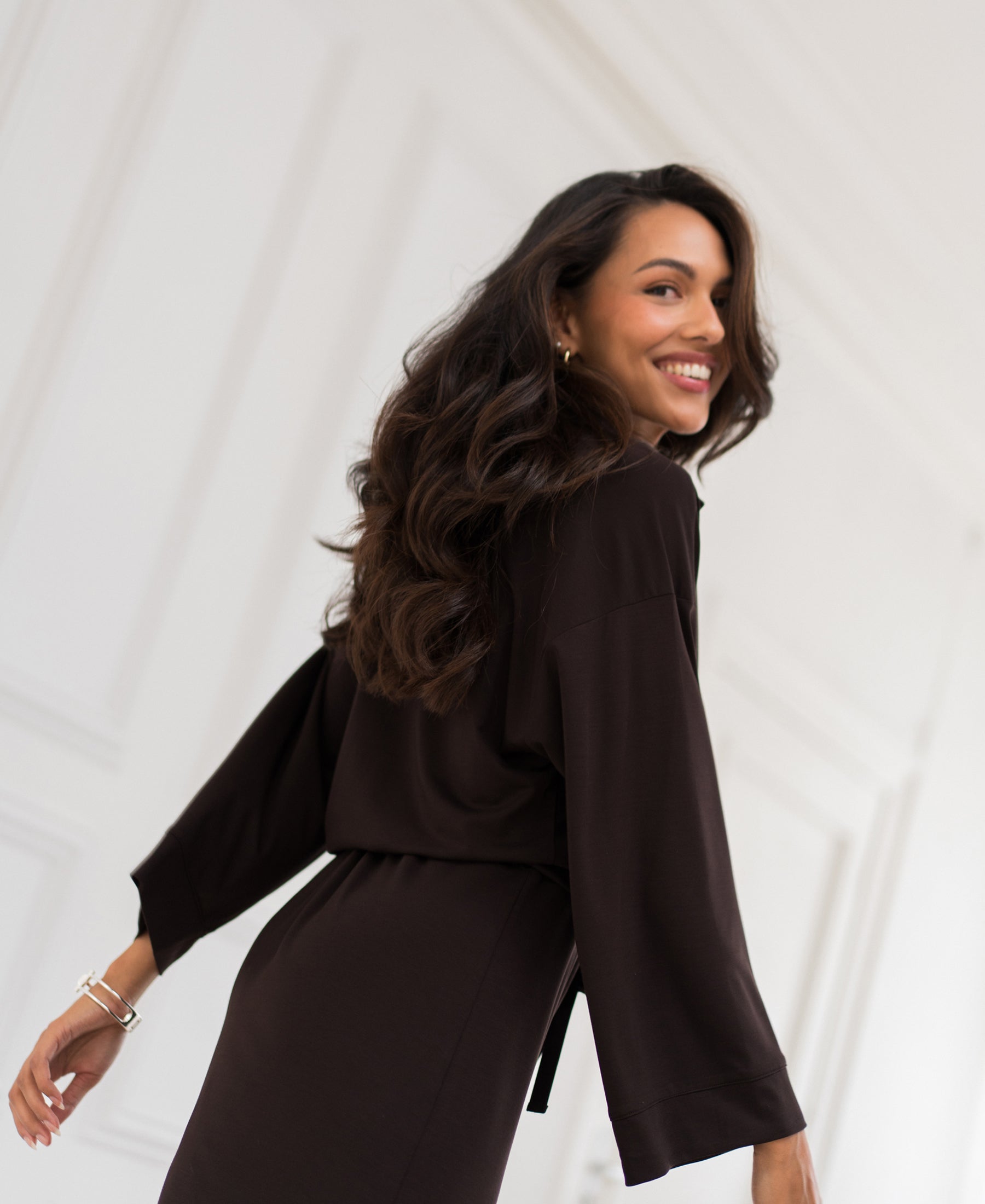 Long dress LE RAPHAEL Pure Choco