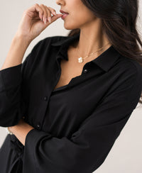 Doorknot dress LE RAPHAEL Black