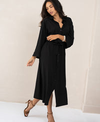 Doorknot dress LE RAPHAEL Black