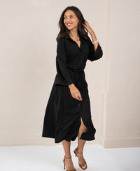 Doorknot dress LE RAPHAEL Black