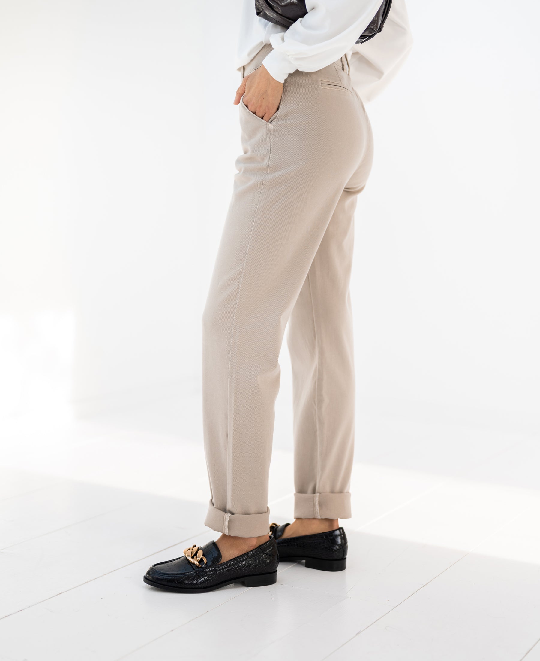 Stretch Chinobroek LA RENEE Kitt
