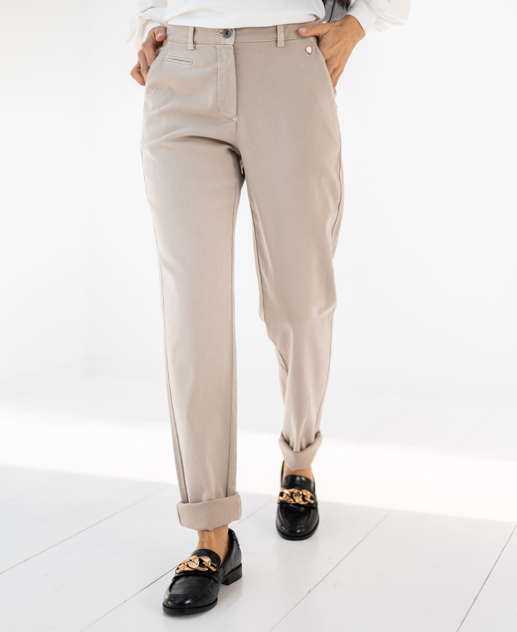 Stretch Chinobroek LA RENEE Kitt
