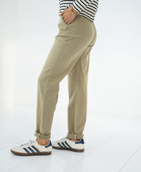 Stretch Chinobroek LA RENEE Lichtgroen