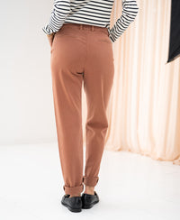 Stretch Chinobroek LA RENEE Terra