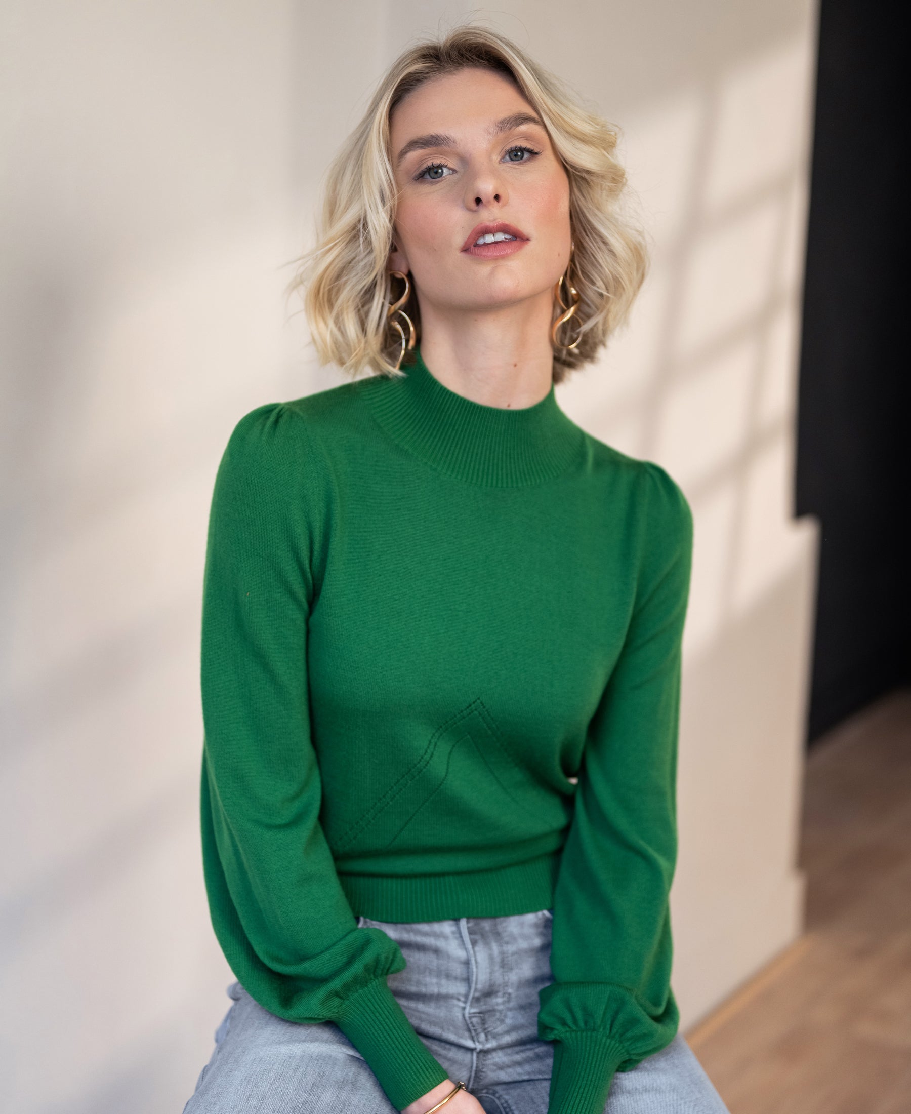 Colt-Pullover LES SALLES Grün