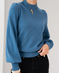 Colt Pullover LES SALLES Stahlblau