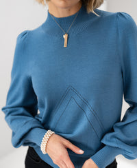 Colt Pullover LES SALLES Stahlblau