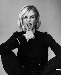 Vestje LA SARA Donkerblauw-Ivoor