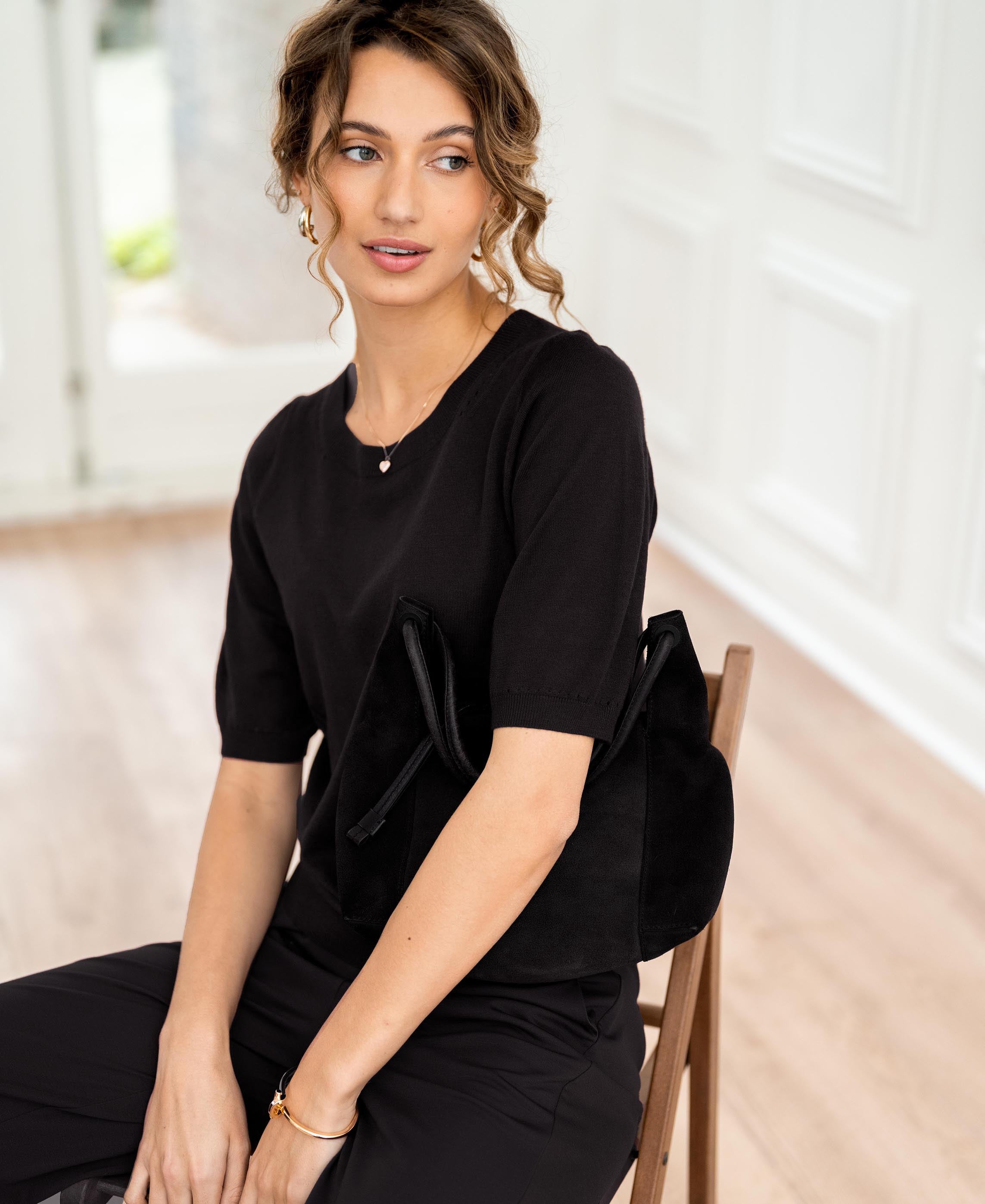 Trui LA STEF Zwart