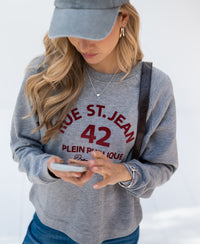 LA SWEAT Grey - rue St. Jean