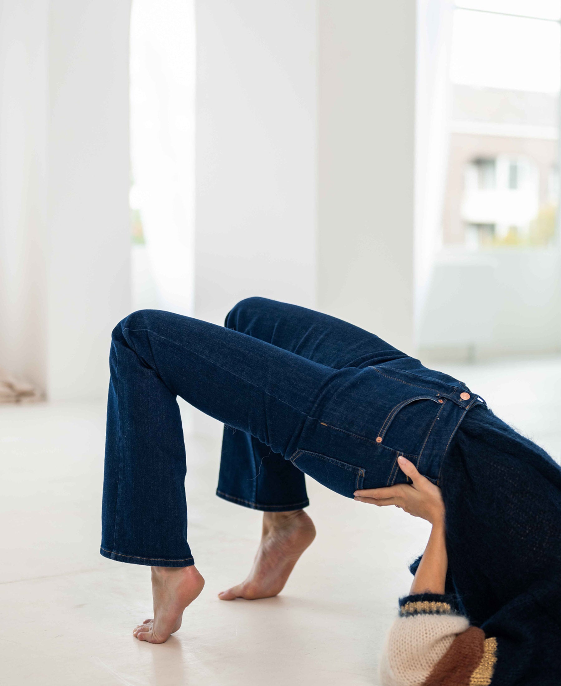 Jeans LES FLARES Rinsewash