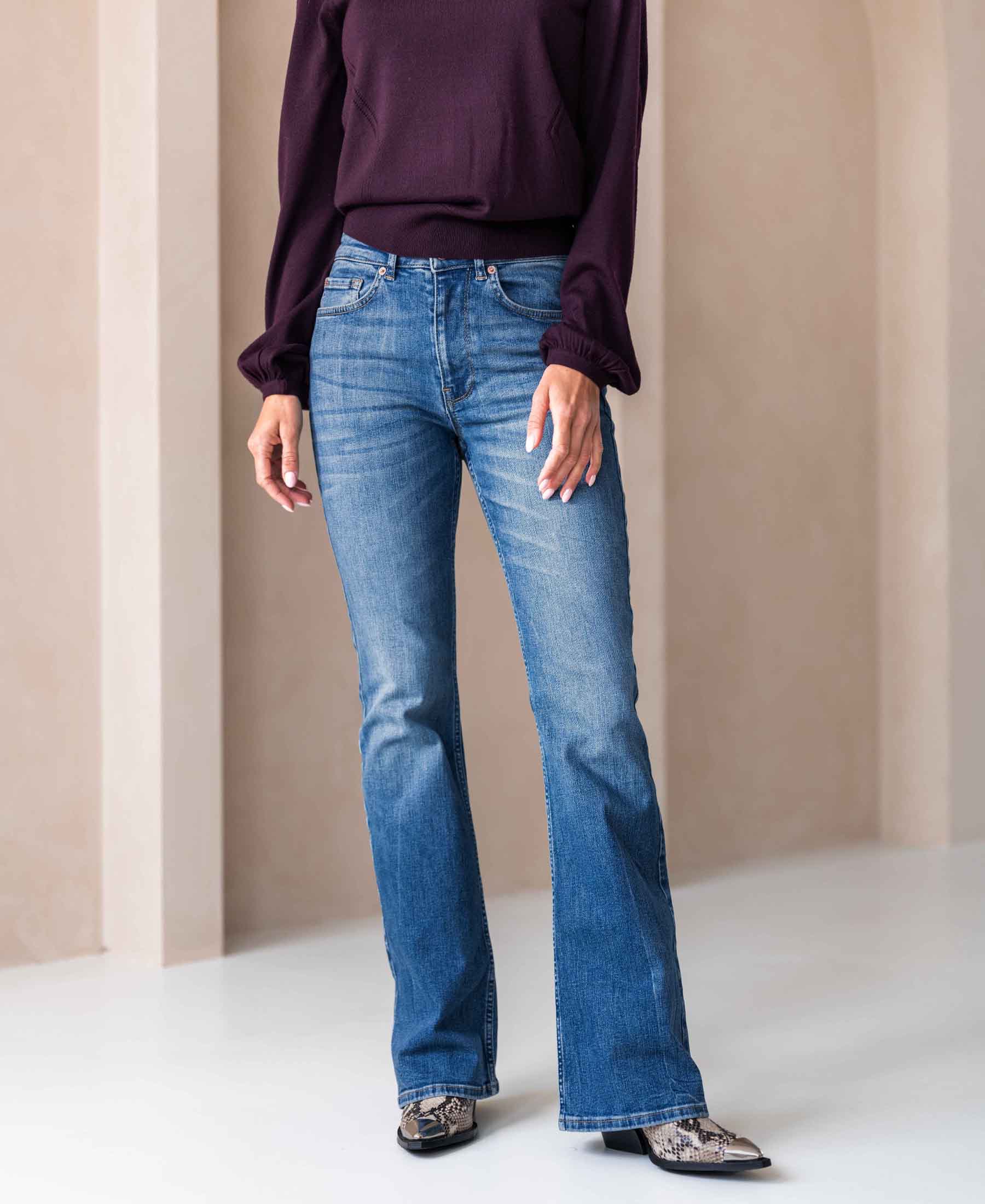 Jeans LES FLARES Stonewash