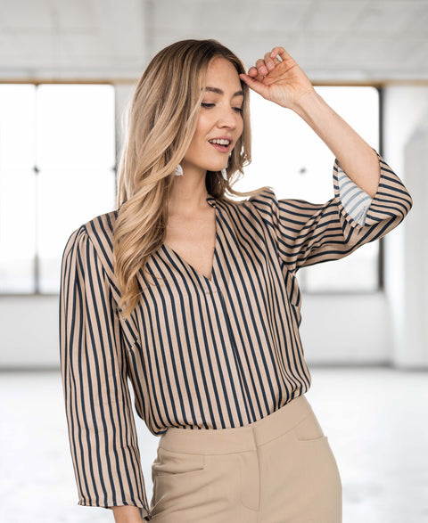 Striped blouse LA VERA
