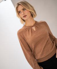 Pullover aus Merinowolle LA TWIST Chai Tee