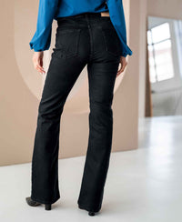 Jeans LES FLARES Schwarz Denim