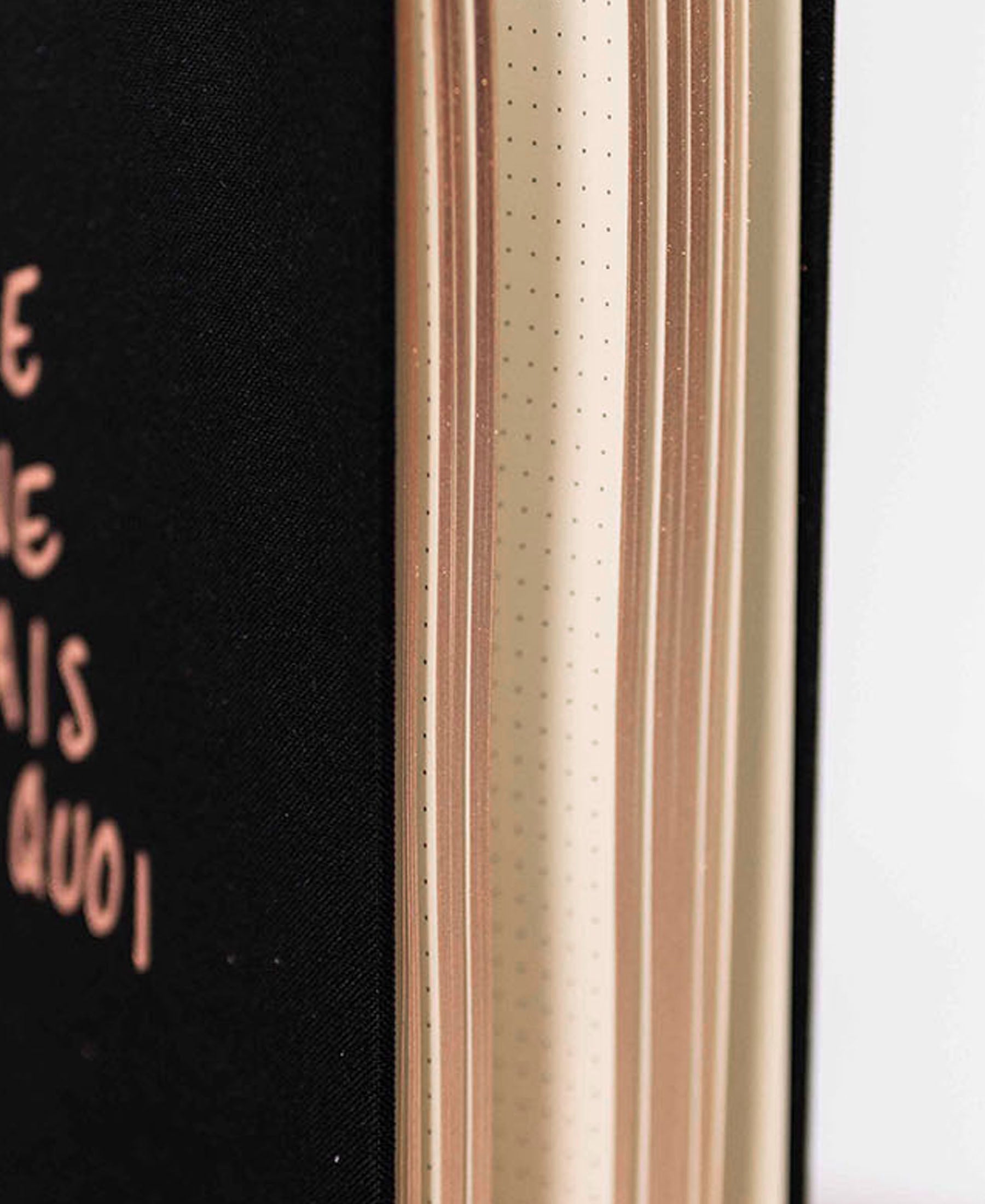 Notizbuch JE NE SAIS QUOI - Schwarz