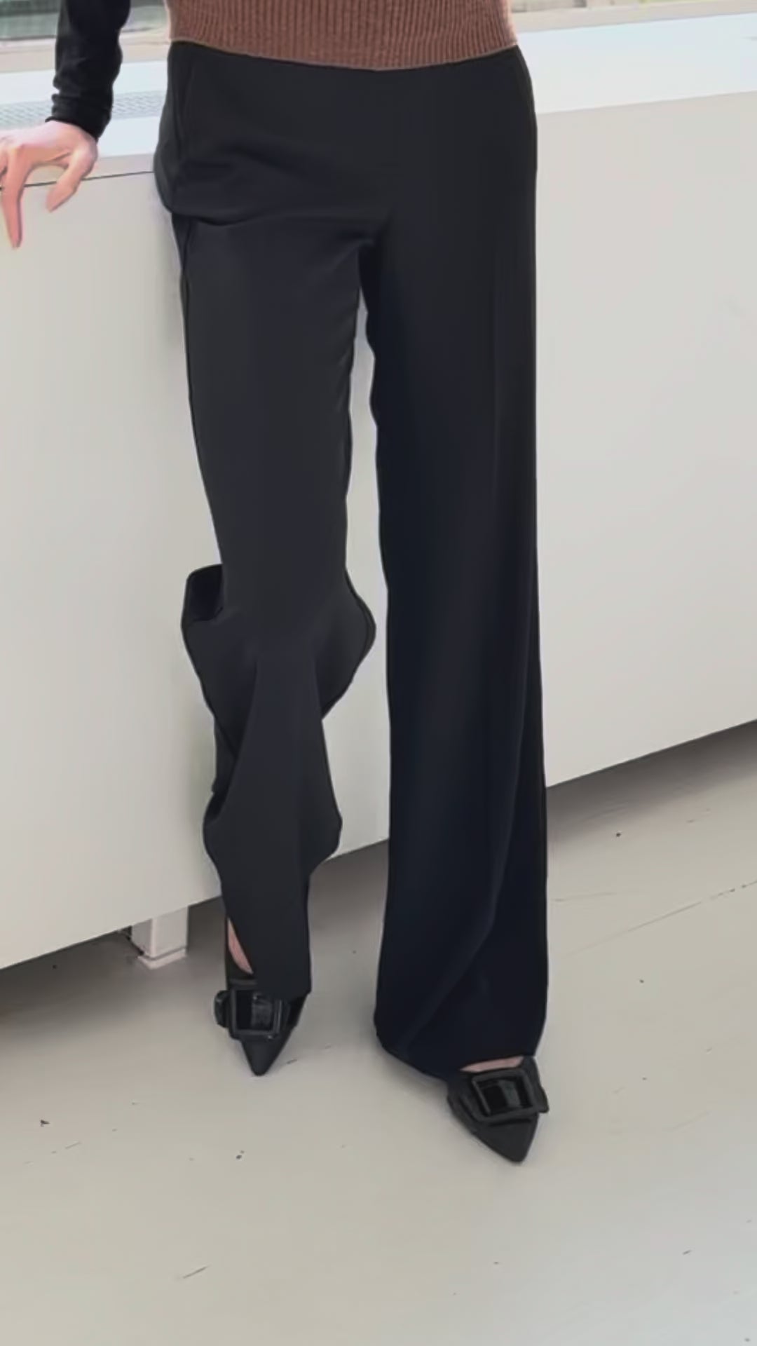 Supple pants LA JOELLE Black