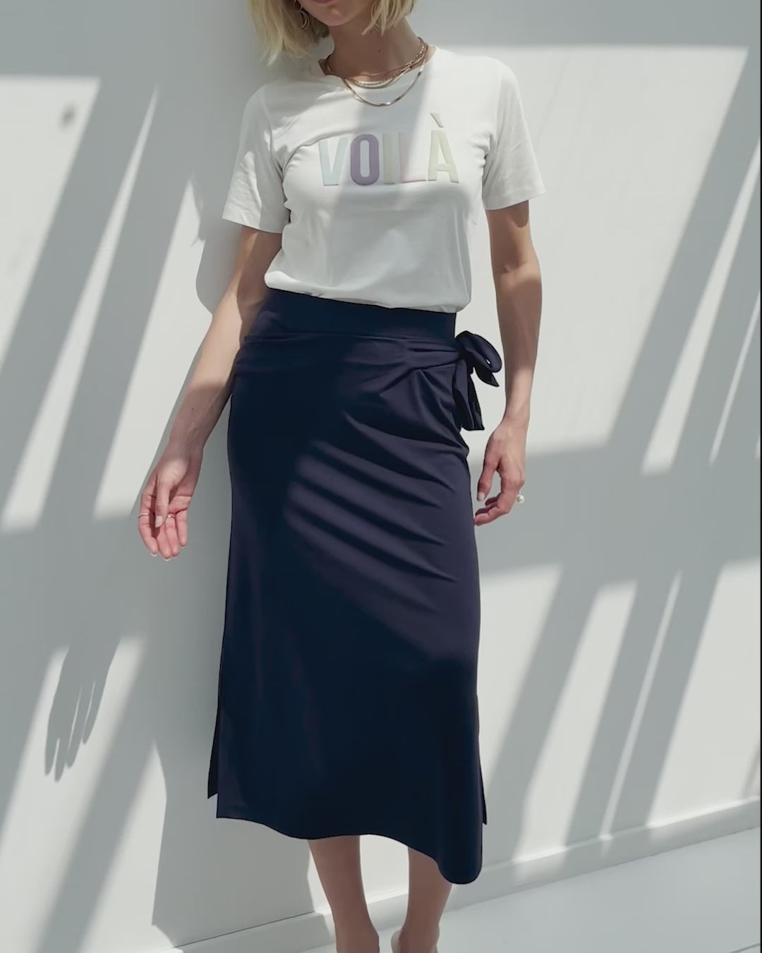 Travel skirt LE MAEL Darkblue