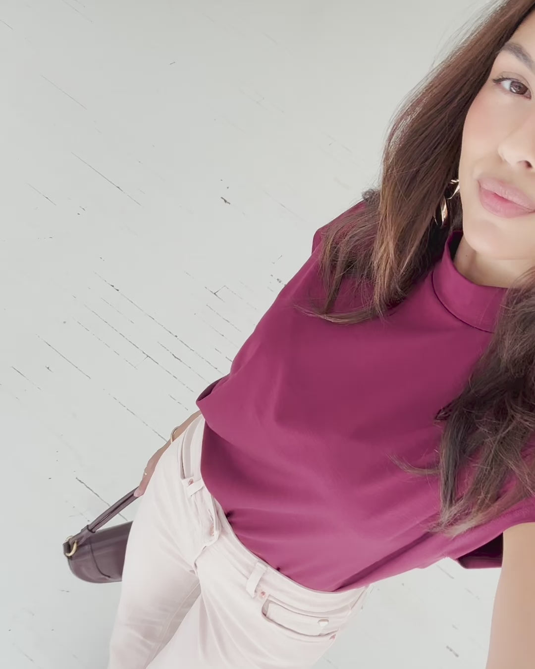 Travel turtleneck LA ROMY Bordeaux