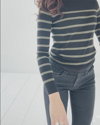 Jeans LES FLARES Schwarz Denim