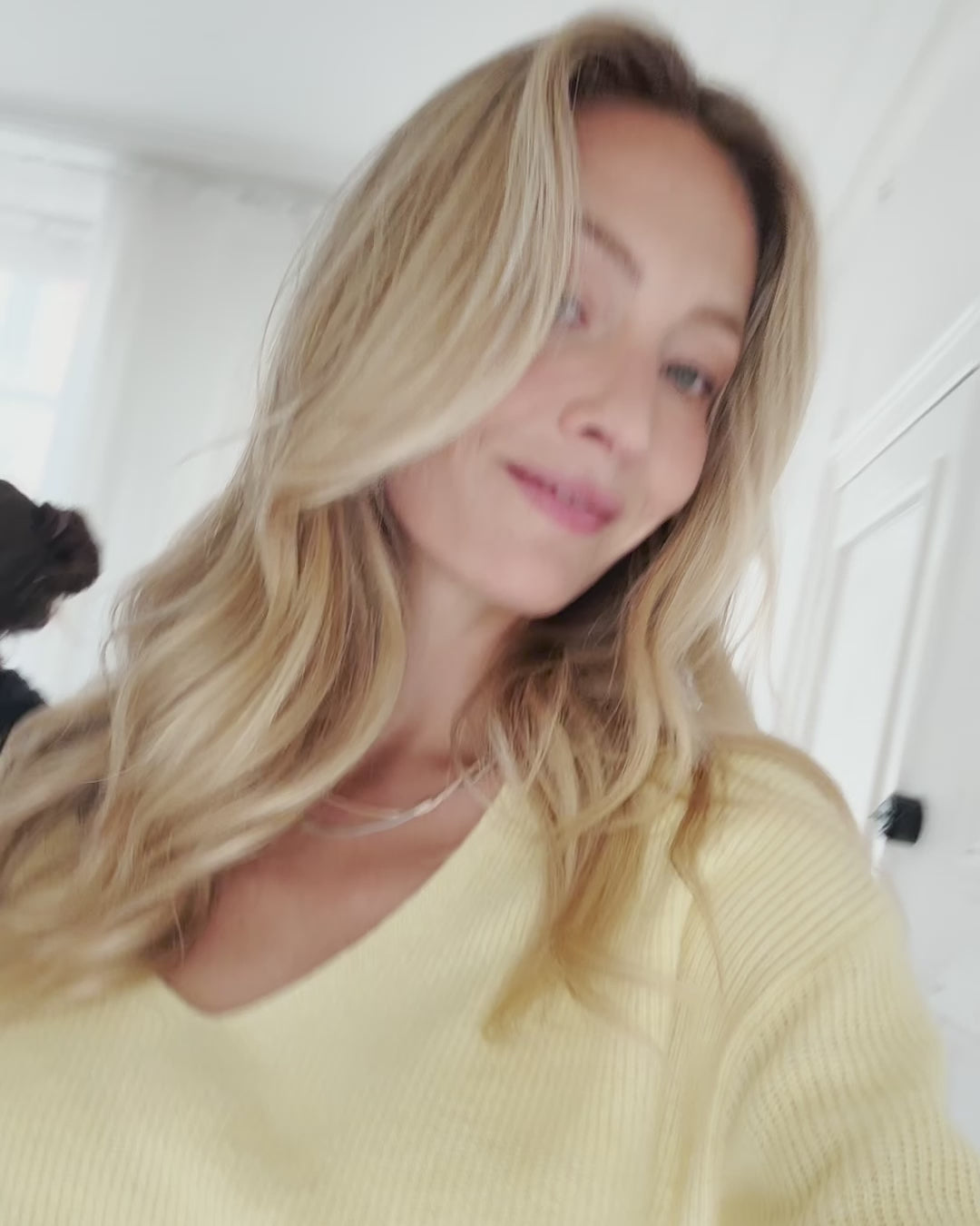 Merino trui LE PAPILLON Mimosa