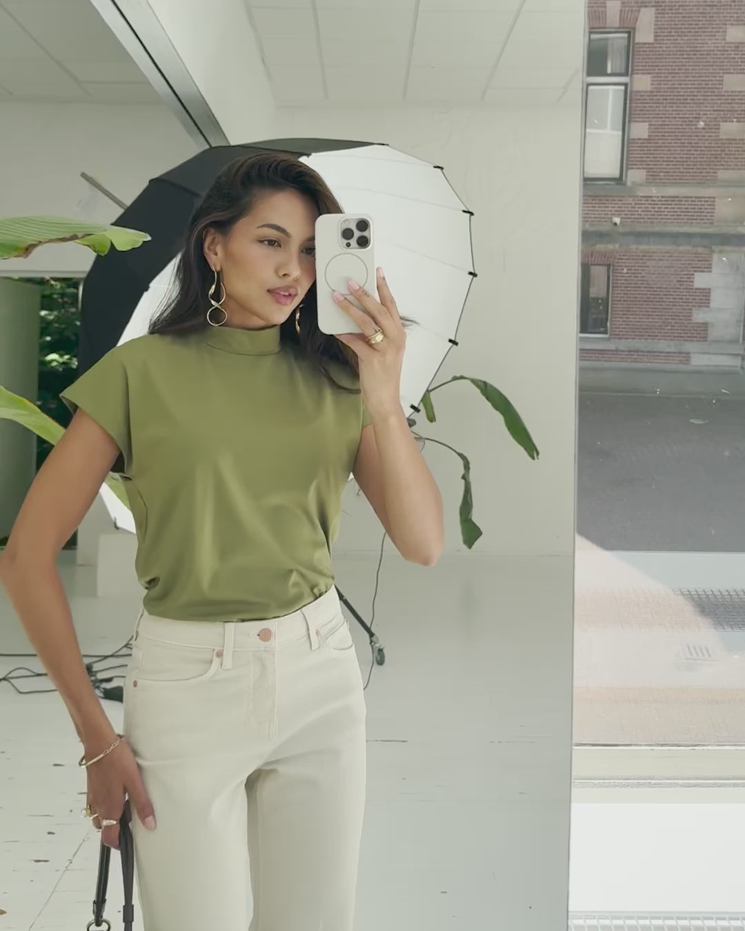 Travel coltop LA ROMY Olive