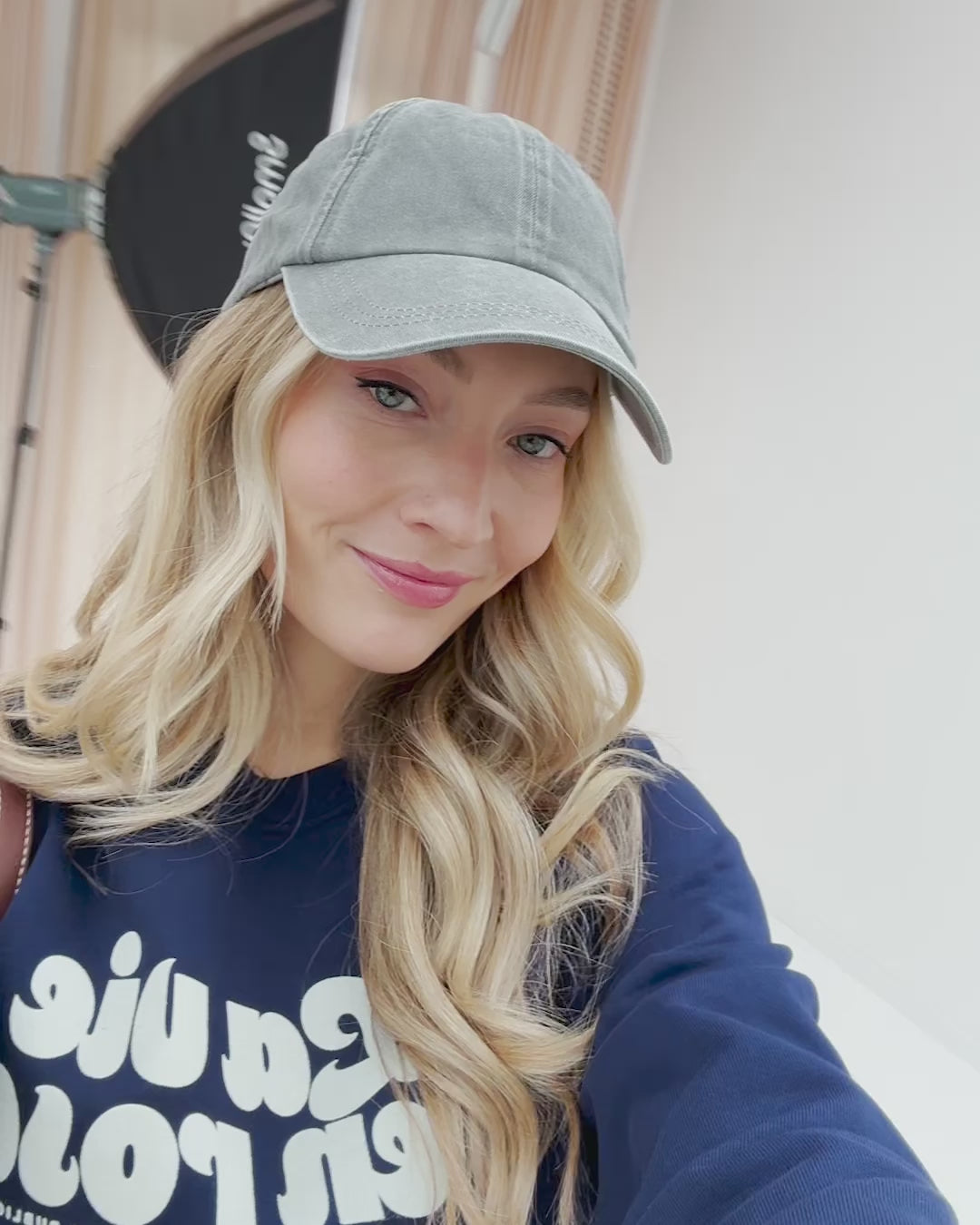 LA SWEAT Dark blue - La vie en rose