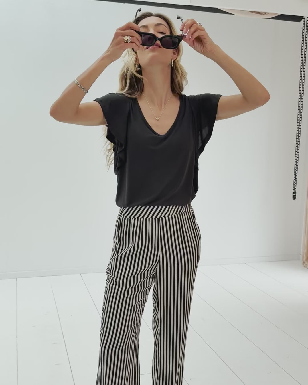 Two-way travel top LE CALIN Cobaltblue