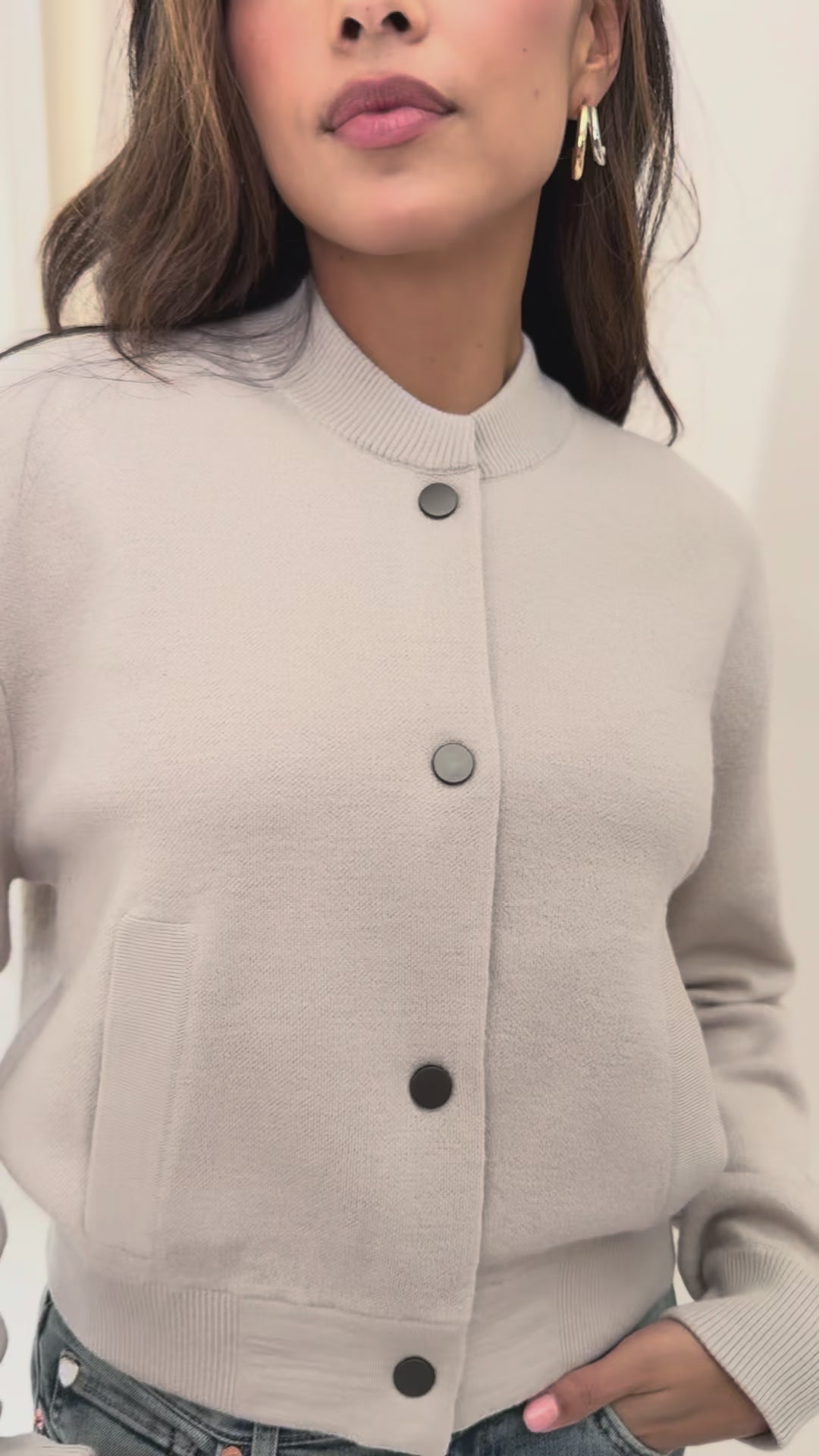 Bomber Jacket LA BOMBA Beige