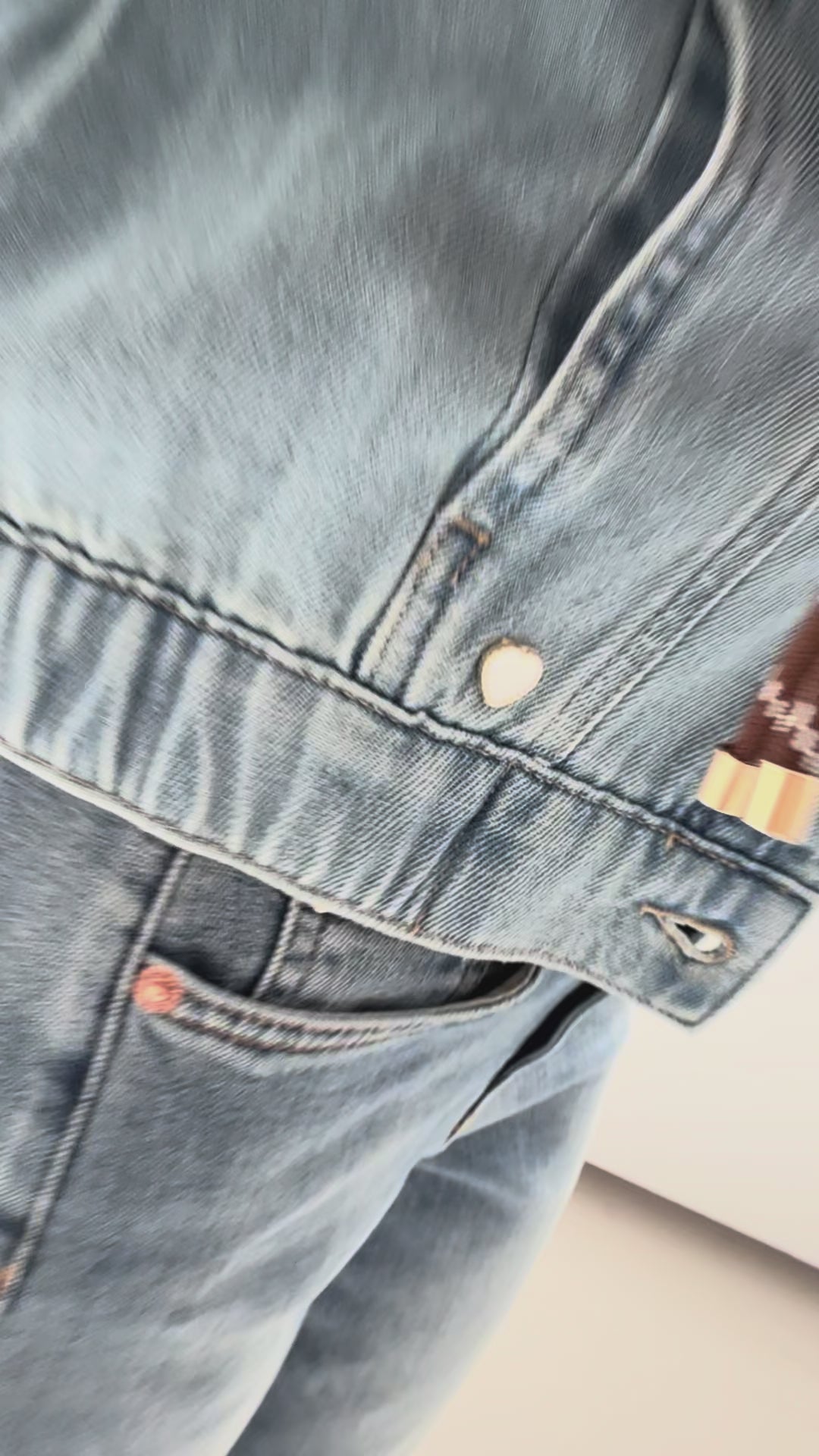 Jeans jacket LA JACKY Bleached